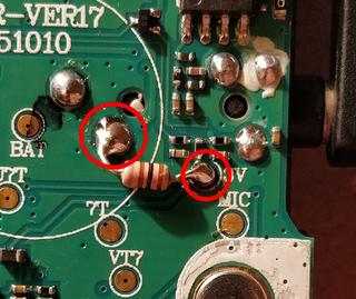 Constant 3.3 V power supply on Baofeng UV-5R/UV-5X microphone connector mod