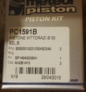 ASSO 2167 piston label.